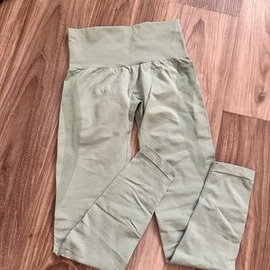 NVGTN GRAY CONTOUR LEGGINGS SZ S